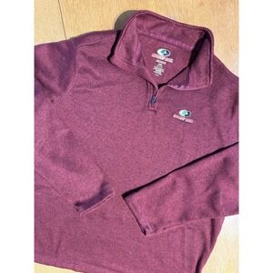 Mossy Oak‎ Pullover Men's Size 2XL Red Outdoors Nature Hunting Long Sleeve